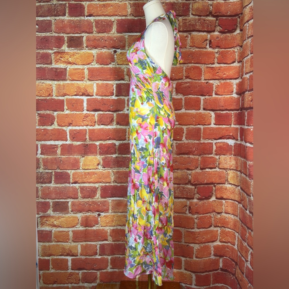 Lucy Paris Multicolor Floral Maxi Dress Size XS Cottagecore Coquette Boho‎ Flowy - Picture 2 of 14